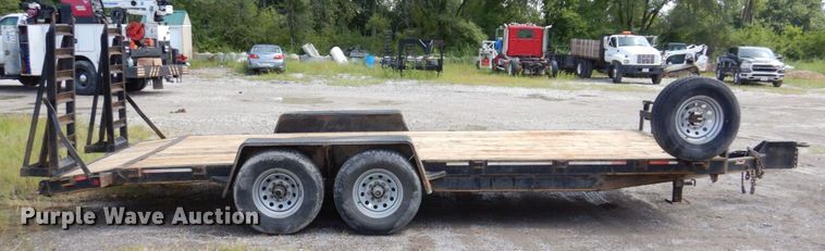 image for item KF9590 2018 Heartland Trailer Mfg.  equipment trailer
