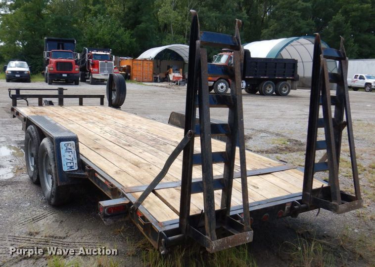 image for item KF9590 2018 Heartland Trailer Mfg.  equipment trailer