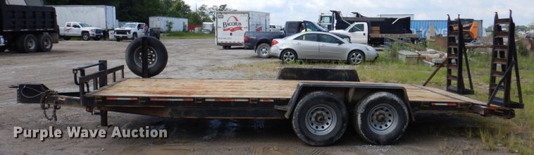 image for item KF9590 2018 Heartland Trailer Mfg.  equipment trailer