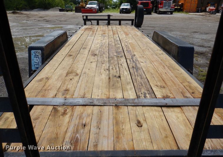 image for item KF9590 2018 Heartland Trailer Mfg.  equipment trailer