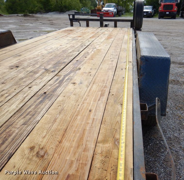 image for item KF9590 2018 Heartland Trailer Mfg.  equipment trailer