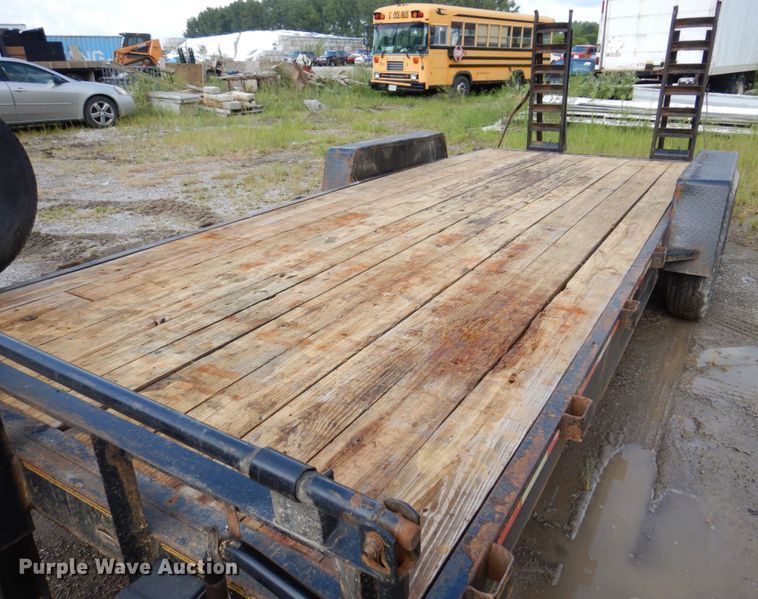 image for item KF9590 2018 Heartland Trailer Mfg.  equipment trailer