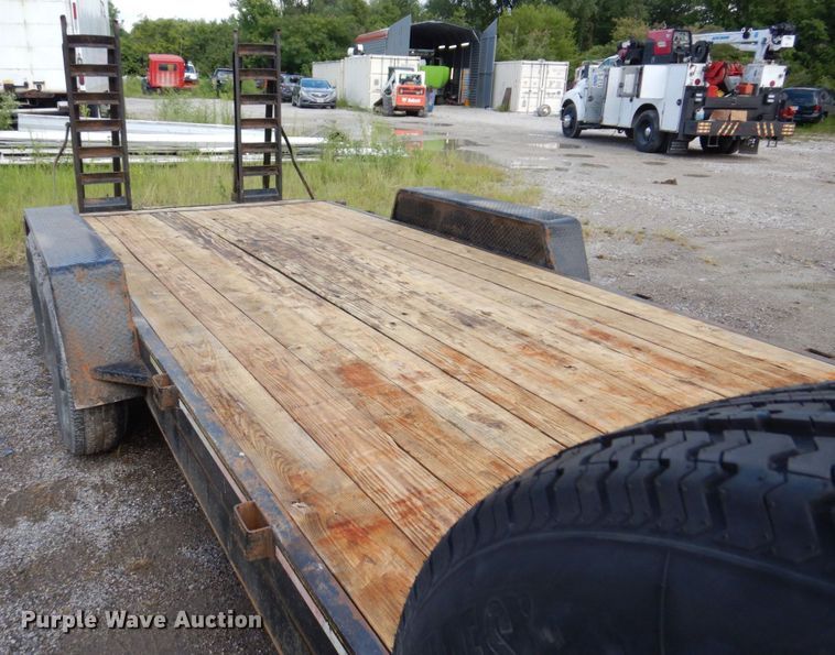 image for item KF9590 2018 Heartland Trailer Mfg.  equipment trailer