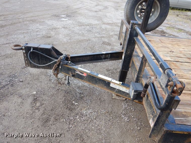 image for item KF9590 2018 Heartland Trailer Mfg.  equipment trailer