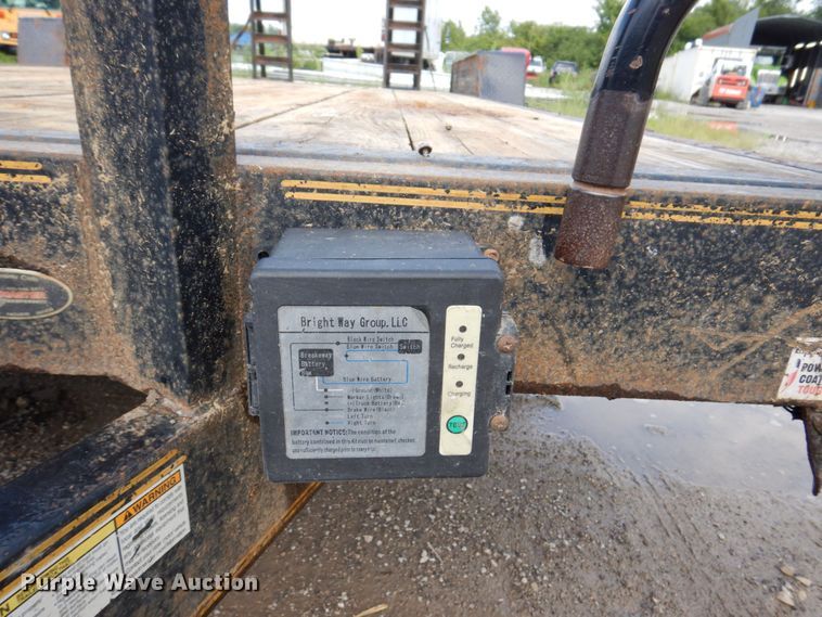 image for item KF9590 2018 Heartland Trailer Mfg.  equipment trailer