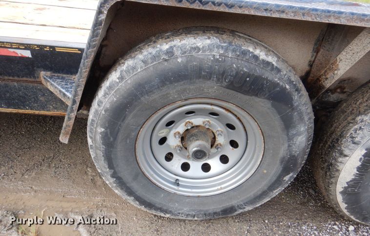 image for item KF9590 2018 Heartland Trailer Mfg.  equipment trailer