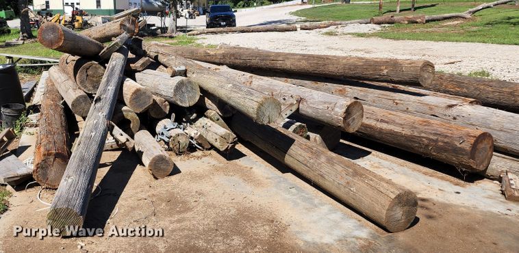 image for item KH9330 Approximately 33 telephone poles