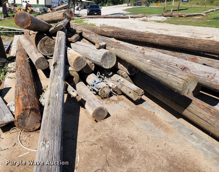 image for item KH9330 Approximately 33 telephone poles