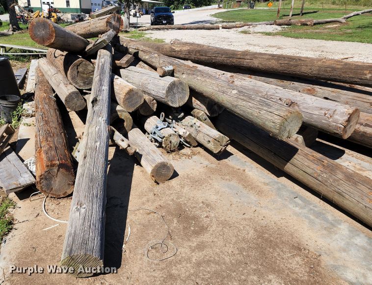 image for item KH9330 Approximately 33 telephone poles