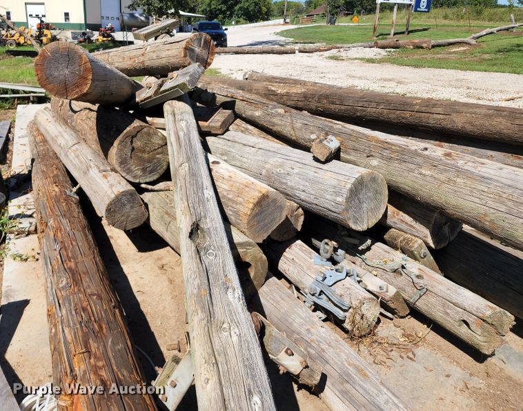 image for item KH9330 Approximately 33 telephone poles