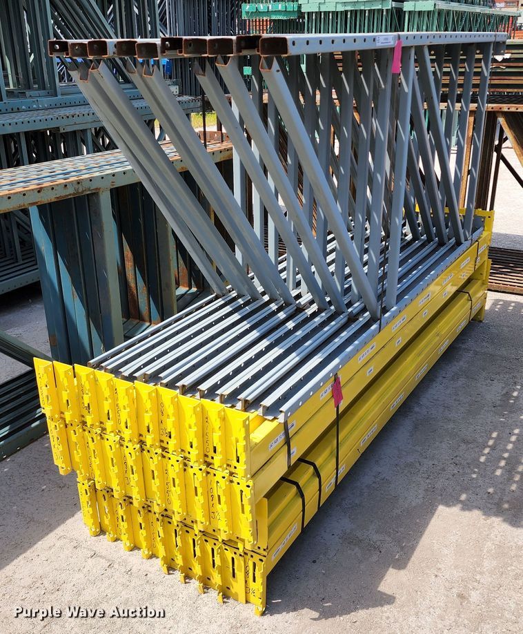 Keystone pallet racking in Kansas City, MO Item KH9392 sold Purple Wave