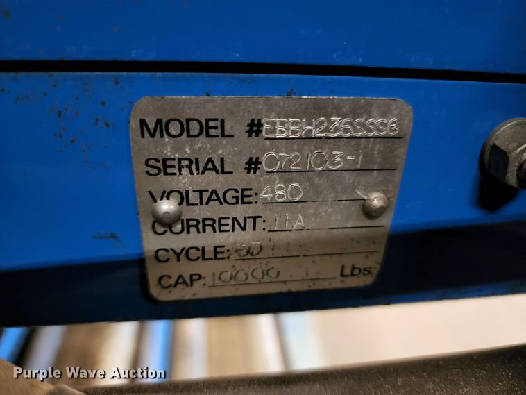 image for item KH9413 EnerSys EBBH236SSS6  Pro series battery changing station