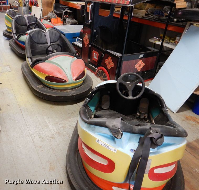 Fun Attractions Kaboom Bumper Cars in Collins, IA Item KP9342 sold
