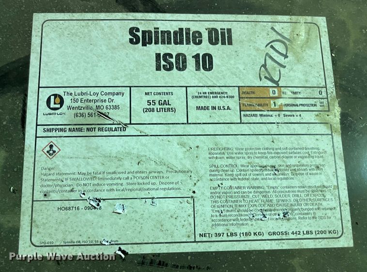 image for item LD9590 (3) barrels of lubricant