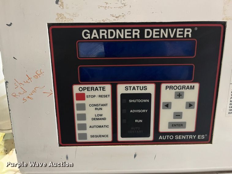 image for item LD9598 Gardner Denver EBHQJB  air compressor