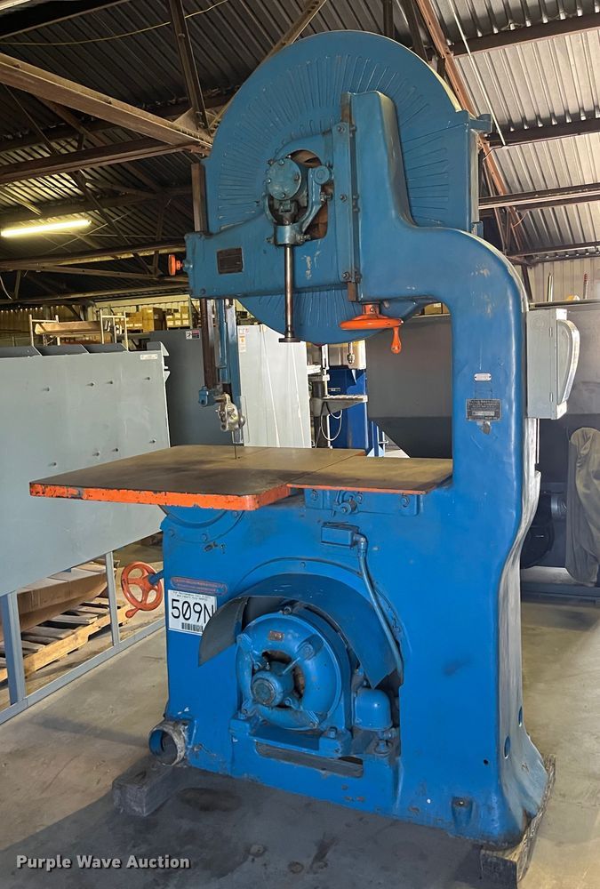 image for item LD9605 Yates American  bandsaw
