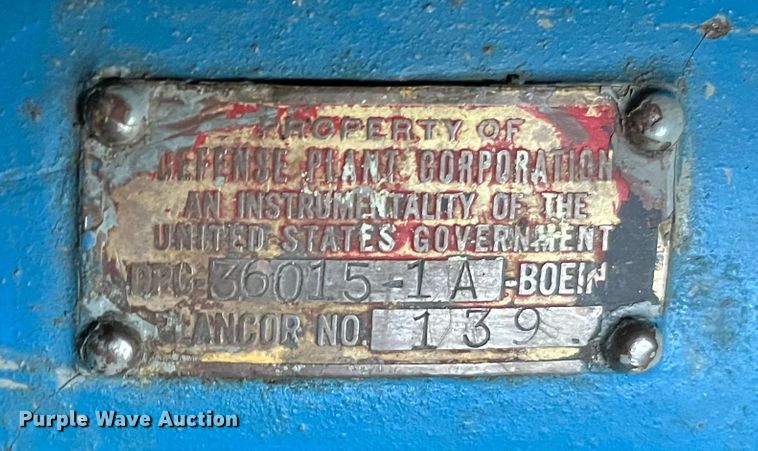 image for item LD9605 Yates American  bandsaw