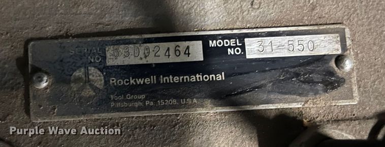 image for item LD9611 Rockwell 31-550  sander