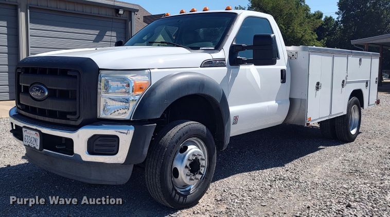 image for item LK9058 2013 Ford F450 Super Duty XL  utility / service truck