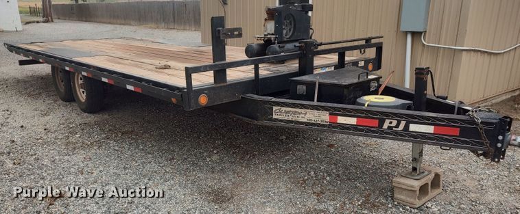image for item LK9087 2018 PJ  tilt deck equipment trailer