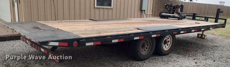 image for item LK9087 2018 PJ  tilt deck equipment trailer