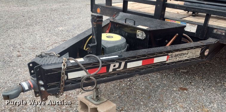 image for item LK9087 2018 PJ  tilt deck equipment trailer