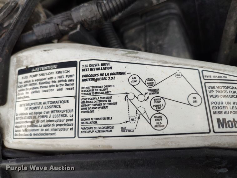 image for item LK9129 2001 Ford F550 Super Duty  bucket truck