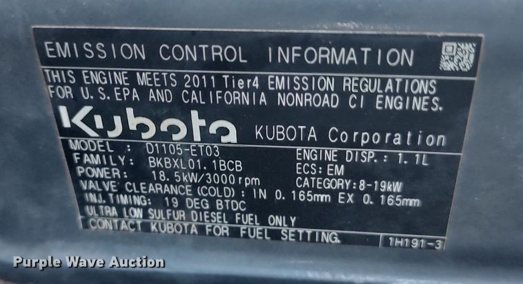 image for item LK9142 2008 Kubota RTV1100  utility vehicle