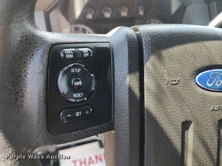 image for item LK9157 2015 Ford F350 Super Duty XL  flatbed pickup truck