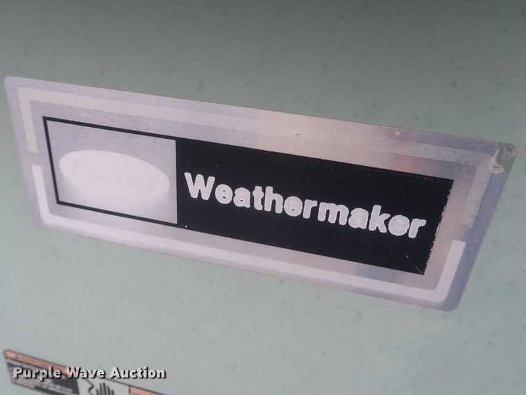 image for item LK9178 Carrier Weathermaker  AC unit