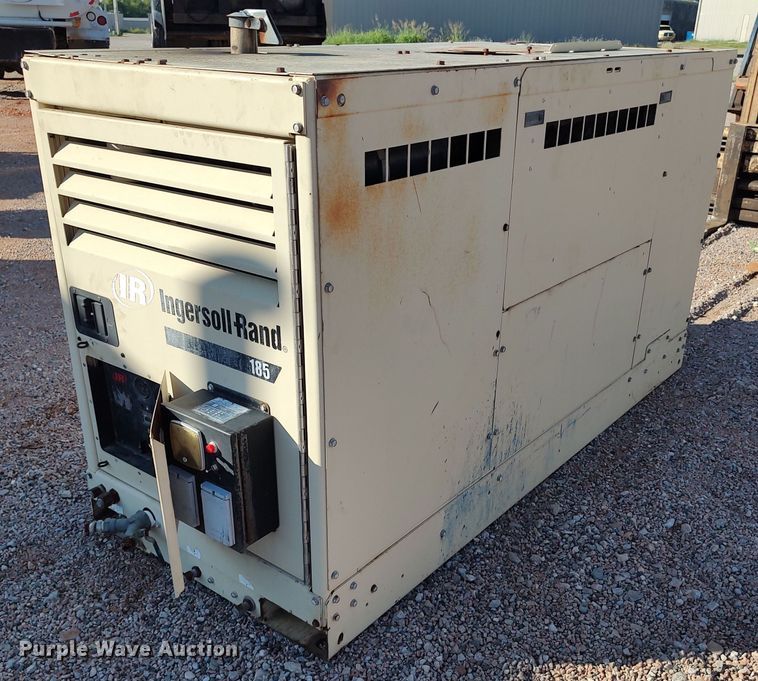 image for item LK9198 Ingersoll Rand 185  air compressor