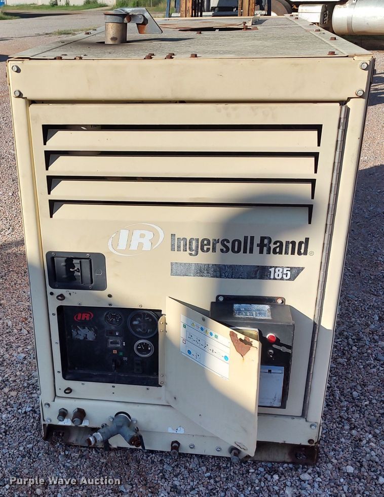 image for item LK9198 Ingersoll Rand 185  air compressor