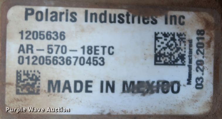 image for item LP9011 2018 Polaris Ranger 570  utility vehicle