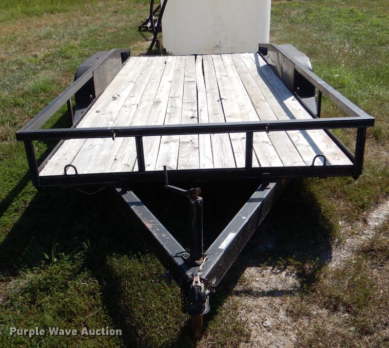 image for item LP9527 1984 Blair  utility trailer