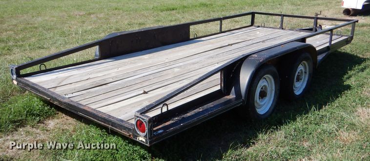 image for item LP9527 1984 Blair  utility trailer