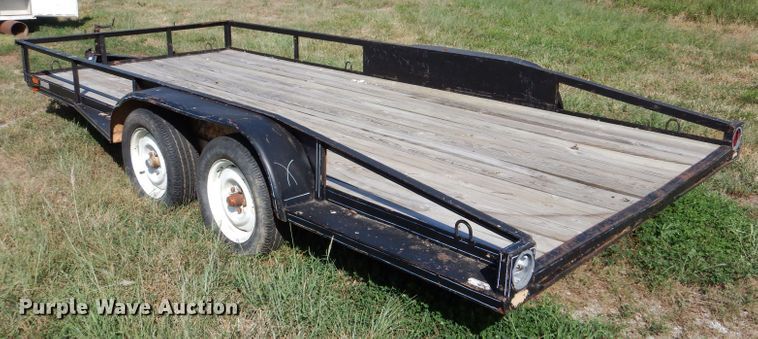 image for item LP9527 1984 Blair  utility trailer