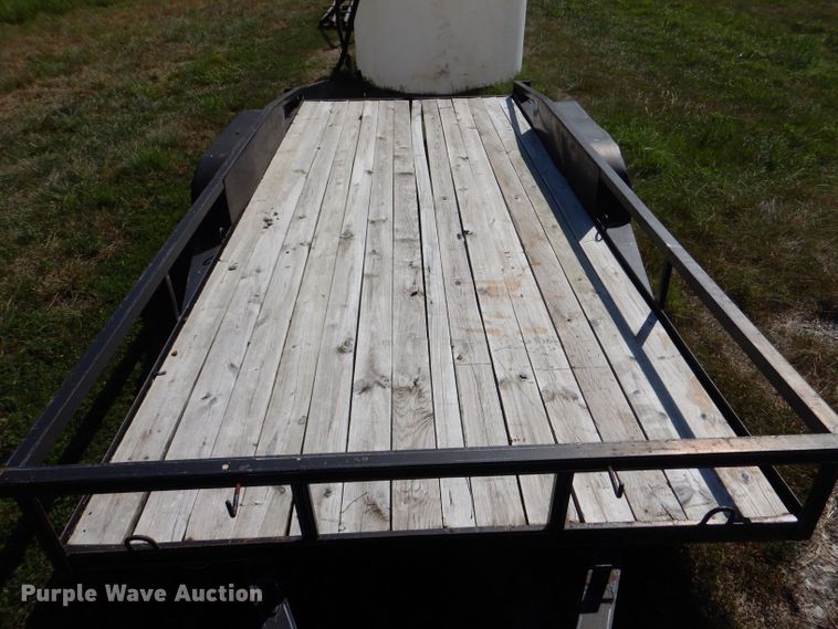 image for item LP9527 1984 Blair  utility trailer