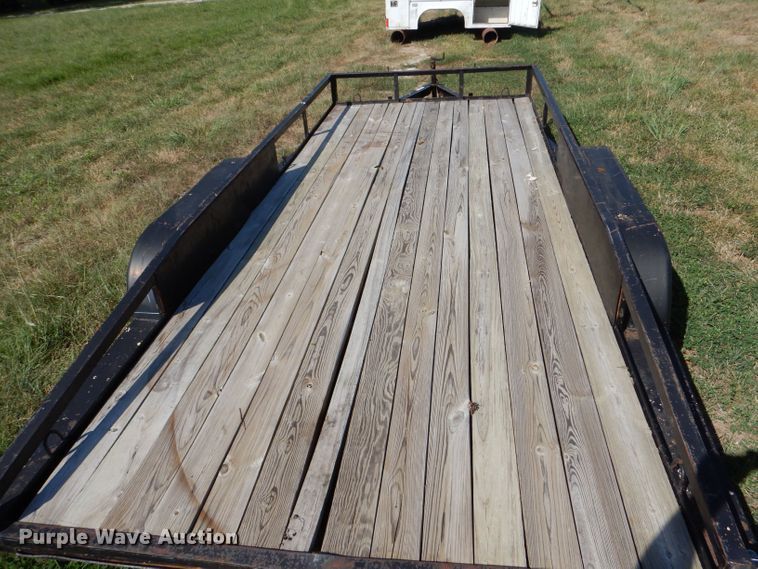 image for item LP9527 1984 Blair  utility trailer
