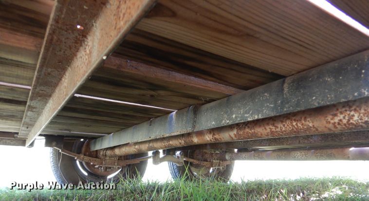 image for item LP9527 1984 Blair  utility trailer