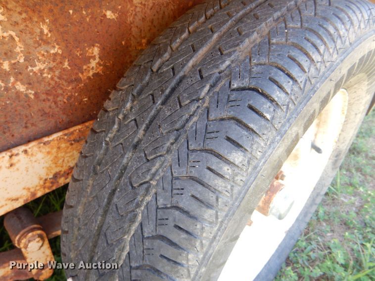 image for item LP9527 1984 Blair  utility trailer