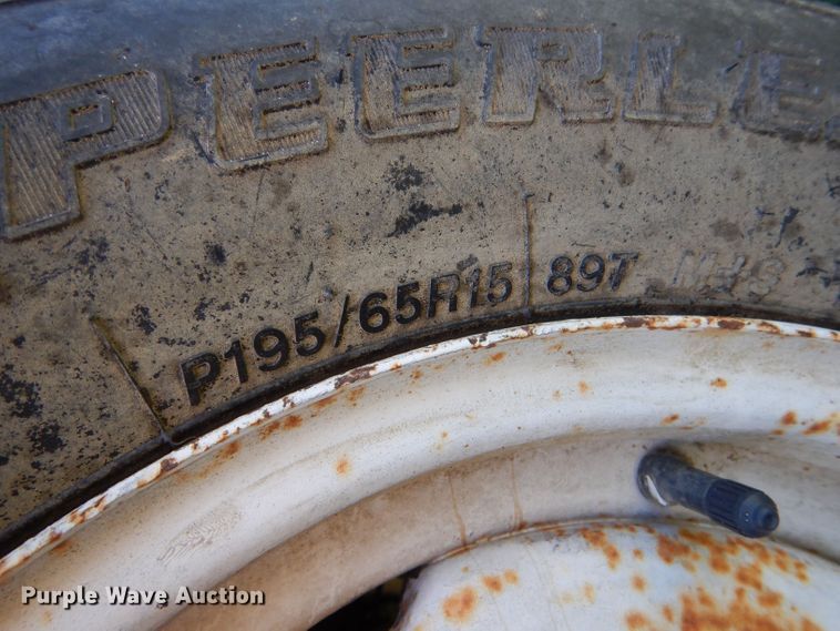 image for item LP9527 1984 Blair  utility trailer