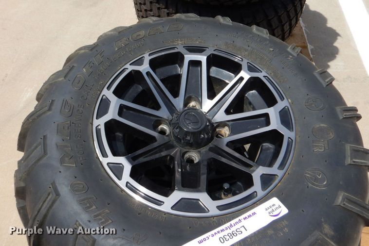 image for item LS9830 (4) Mag Off Road 25x10.00x12NHS UTV tires