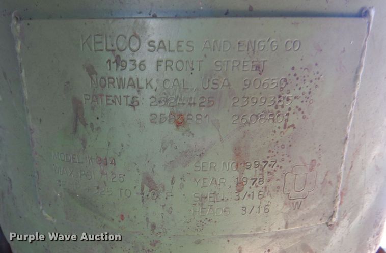 image for item LS9852 Kelco  sandblasting cabinet