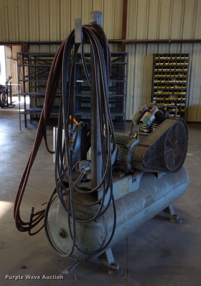 image for item LS9853 Shop built  air compressor