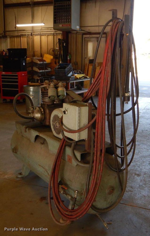 image for item LS9853 Shop built  air compressor