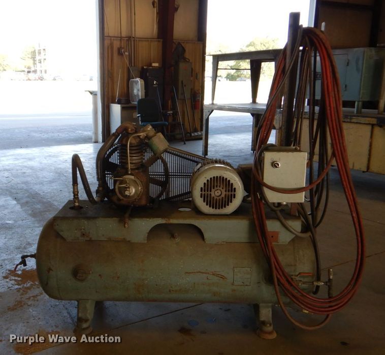 image for item LS9853 Shop built  air compressor