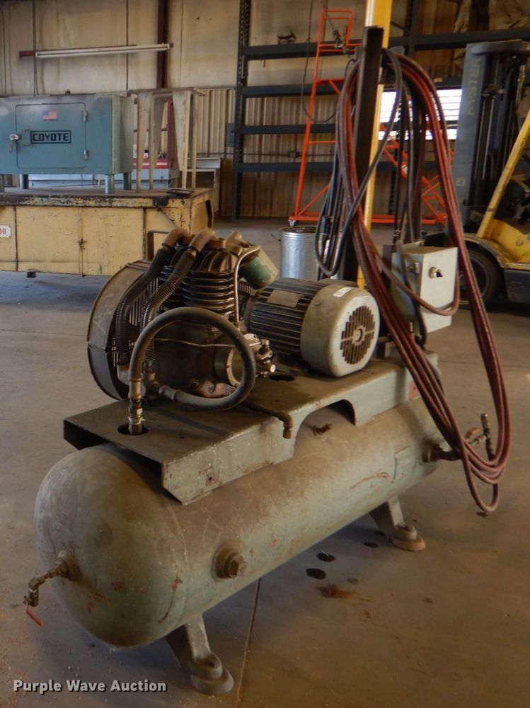 image for item LS9853 Shop built  air compressor