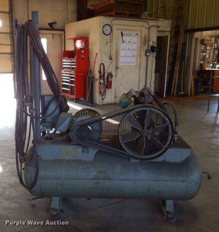 image for item LS9853 Shop built  air compressor