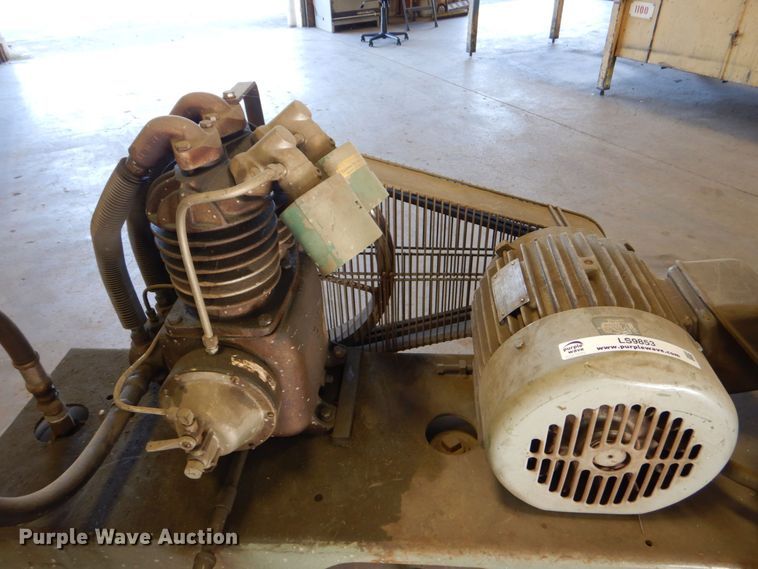 image for item LS9853 Shop built  air compressor