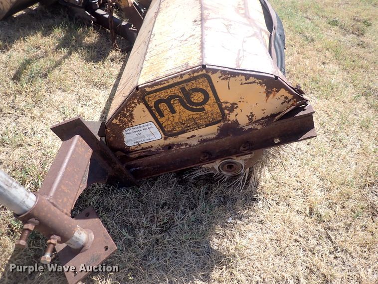 image for item LU9494 MB  skid steer broom